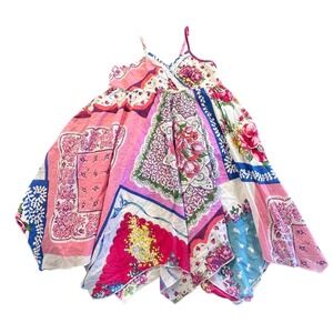 Mimi & Maggie Kids Floral‎ Handkerchief Boho Style Dress 4T